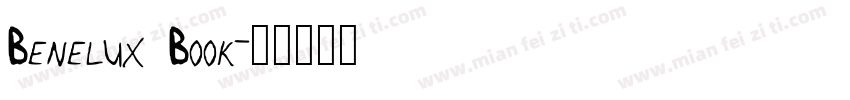 Benelux Book字体转换